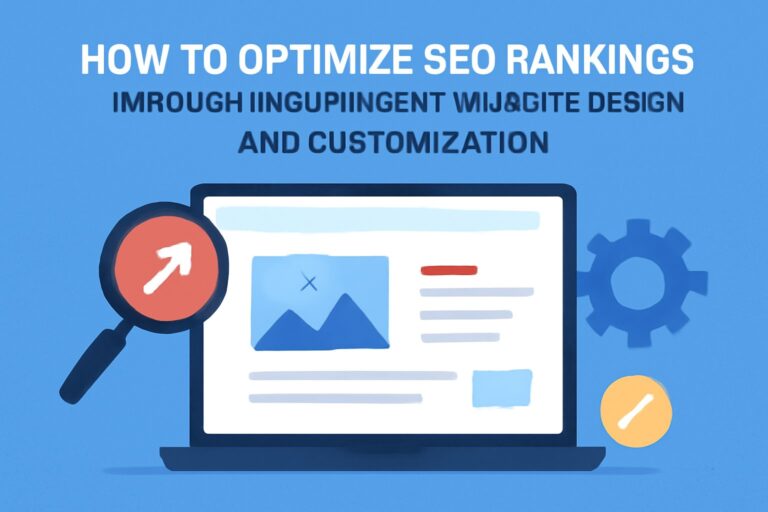 Independent website design and customization8