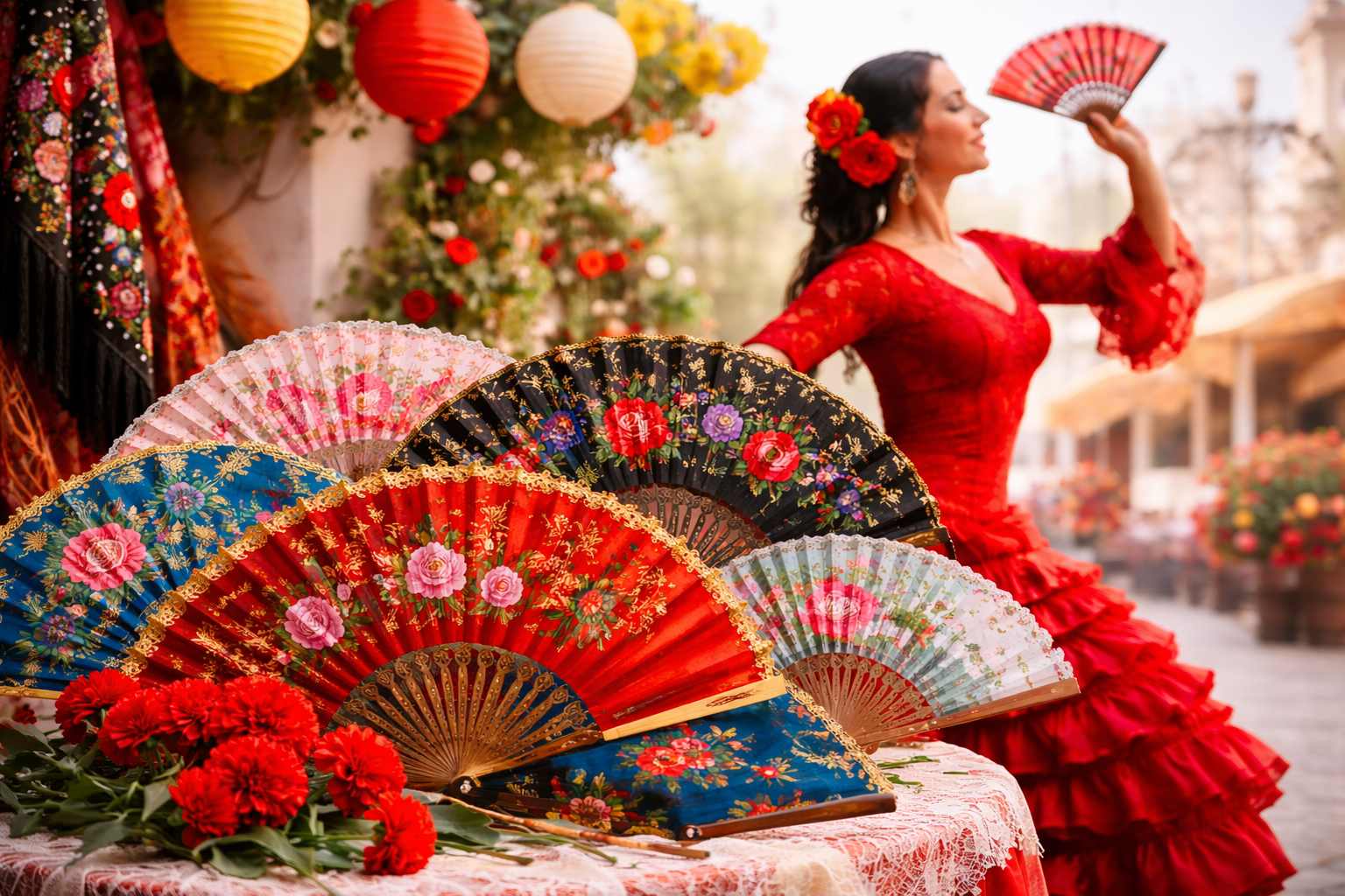 Spanish Hand Held Fans