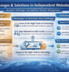 Independent website operation services