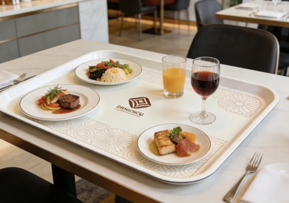 custom melamine tray