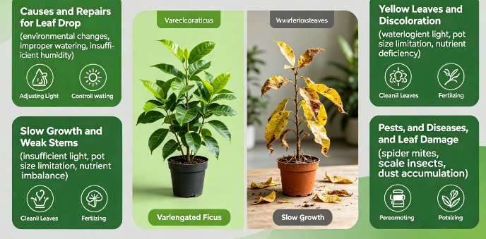 Variegated Ficus
