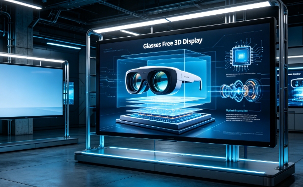 glasses free 3d display