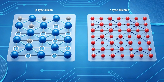 p-type silicon wafer