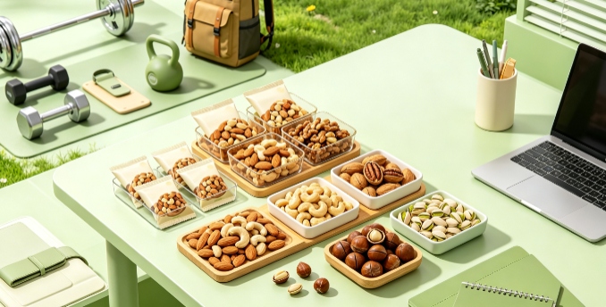 mixed nuts snacks